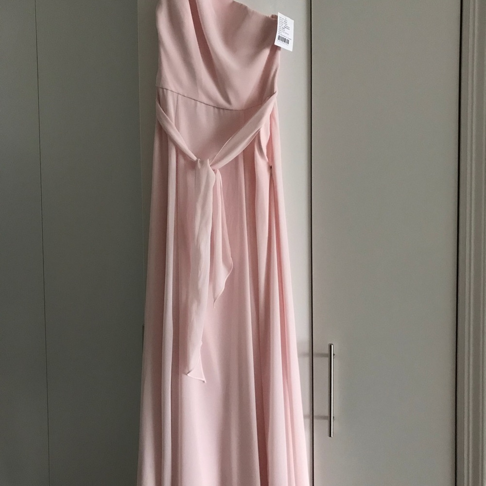 AMSALE bridesmaid dress LAURIE G894F size 4/PEONY